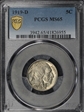1919-D 5C MS65
