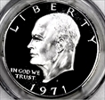 1971-S $1 Silver PR70DCAM