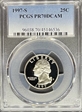 1997-S 25C PR70DCAM