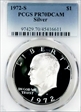 1972-S $1 Silver PR70DCAM