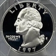 1997-S 25C Silver PR70DCAM