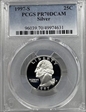 1997-S 25C Silver PR70DCAM