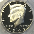 1993-S 50C Silver PR70DCAM