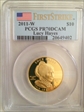 2011-W $10 Lucy Hayes First Strike PR70DCAM
