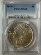 1883-O $1 MS63
