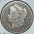 1890 CC Morgan Silver Dollar $1 F-12