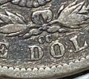 1890 CC Morgan Silver Dollar $1 F-12