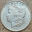 1890 $1 Morgan Silver Dollar VF20
