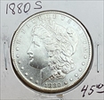 1880-S $1 Morgan Silver Dollar AU50