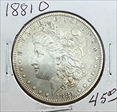 1881-O $1 Morgan Silver Dollar XF