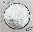 1882-S $1 Morgan Silver Dollars XF