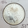 1886 $1 Morgan Silver Dollar XF