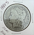 1885-S $1 Morgan Silver Dollar VG