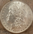 1891-S $1 Morgan Silver Dollar AU58