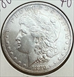 1890 $1 Morgan Silver Dollar  AU50