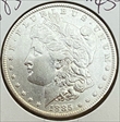 1885 $1 Morgan Silver Dollar  XF
