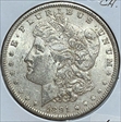 1891 $1 Morgan Silver Dollar  CH. AU+