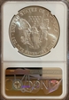 1986 (S) $1 American Silver Eagle Struck at San Francisco Mint First Year of Issue NGC # 6258844-046 MS69