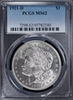 1921-D $1 MS62