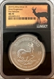 2019 S1KR Silver Krugerrand NGC # 4952895-012 MS70