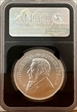 2019 S1KR Silver Krugerrand NGC # 4952895-012 MS70