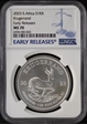2023 S1KR Silver Krugerrand Early Releases NGC # 6596180-043 MS70