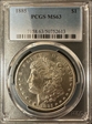 1885 $1 MS63
