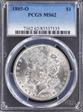 1885-O $1 MS62