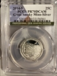 2014-S 25C Great Smoky Mtns-Silver PR70DCAM