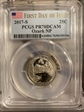 2017-S 25C Ozark NP First Day of Issue PR70DCAM