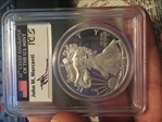 2015-W $1 Silver Eagle Mercanti Signature PR70DCAM