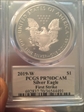 2019-W $1 Silver Eagle First Strike Mercanti Flag PR70DCAM
