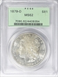 1879-O $1 MS62