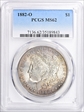 1882-O $1 MS62