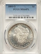 1884-O $1 MS64PL