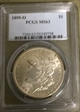 1899-O $1 MS63