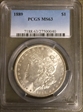 1889 $1 MS63