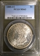 1885-CC $1 MS63