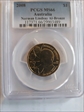 2008 $1 Norman Lindsay Al-Bronze MS66