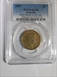 2000 $1 Mule-Struck w/10C Obv AU50