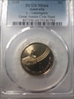2019 $1 L - Lamington Great Aussie Coin Hunt MS64