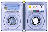 2004 $1 Wombat Ag 20 Yrs of the Dollar Coin PR69DCAM
