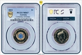 2021 $1 Centenary of Rotary MS67