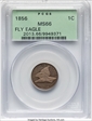 1856 1C Flying Eagle S-3 MS66