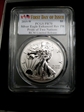 2019-W $1 Silver Eagle Enhanced Rev PR Pride of Two Nations , Canadian Set FDI PR70