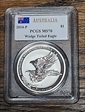 2014-P $1 Wedge Tailed Eagle Mercanti Signature MS70