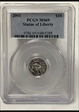 2001 $10 Statue of Liberty MS69