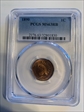 1890 1C MS63RB