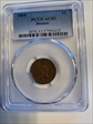 1864 1C Bronze AU53BN