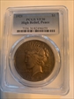 1921 $1 High Relief, Peace VF30